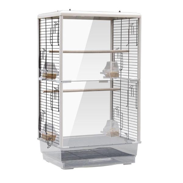

bird cages large watch peony tiger parrot cage acrylic transparent decoration hammock tent nest