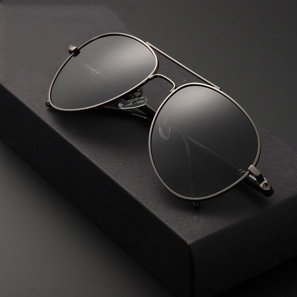 

sunglasses 21 years metal frame polarized fashion korean riding, White;black