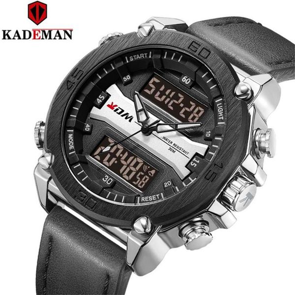 

wristwatches design men military watch 30m waterproof shockproof wristwatch led quartz clock sport male relogios masculino, Slivery;brown
