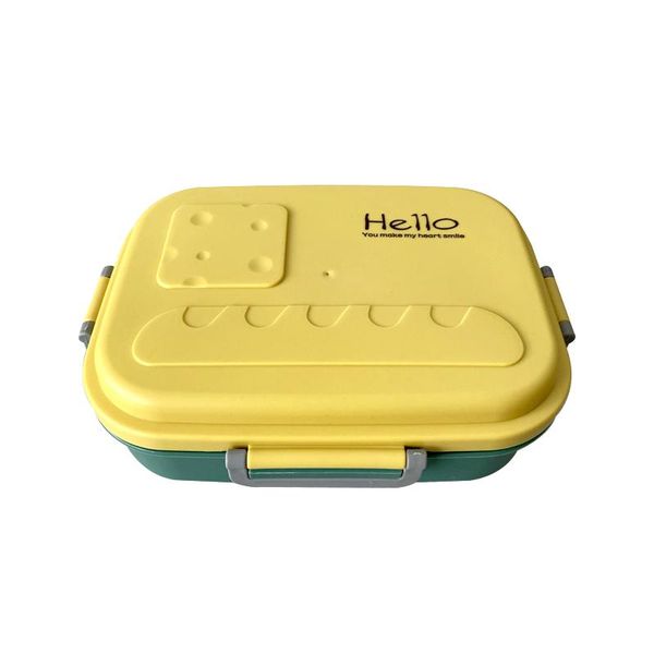 

dinnerware sets portable for student storage boxes leak proof accessories bento box with lid office conservation stainless steel contai