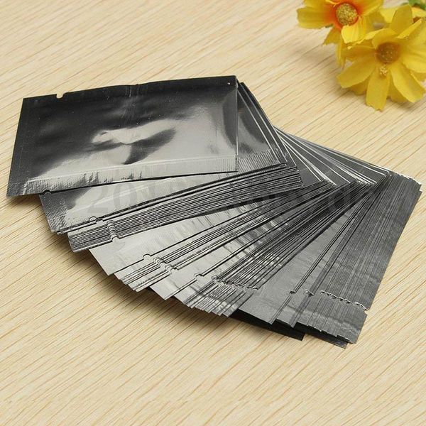 

100pcs heat seal storage bags aluminium foil vacuum pouches grade for nuts inte99