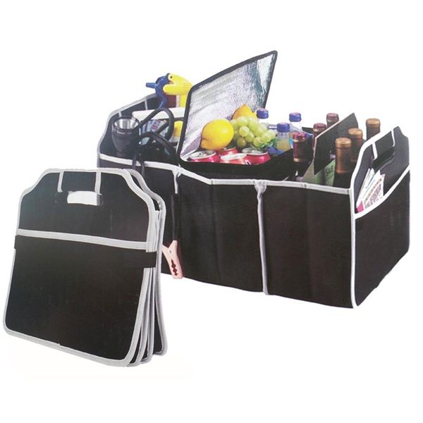 

car organizer storage multi-pocket large capacity folding bag trunk stowing and tidying box