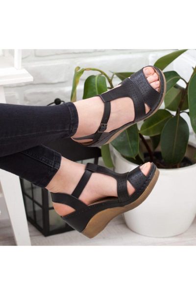 

sandals women's black toe orthopedic