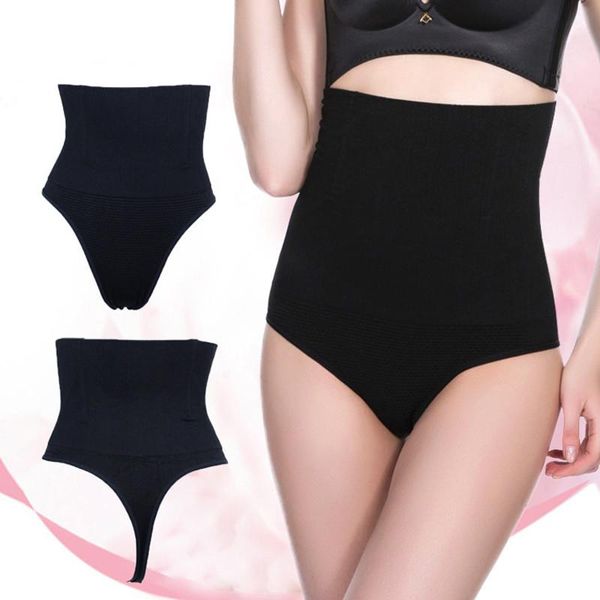 

women's shapers zysk thong g-string bulifter control panties for women body shaper tummy pulling underwear seamless slimming briefs, Black;white