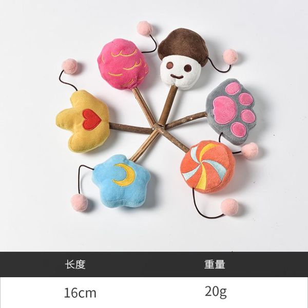 

cat toys pet interactive funny stick toy bite-resistant plush supplies