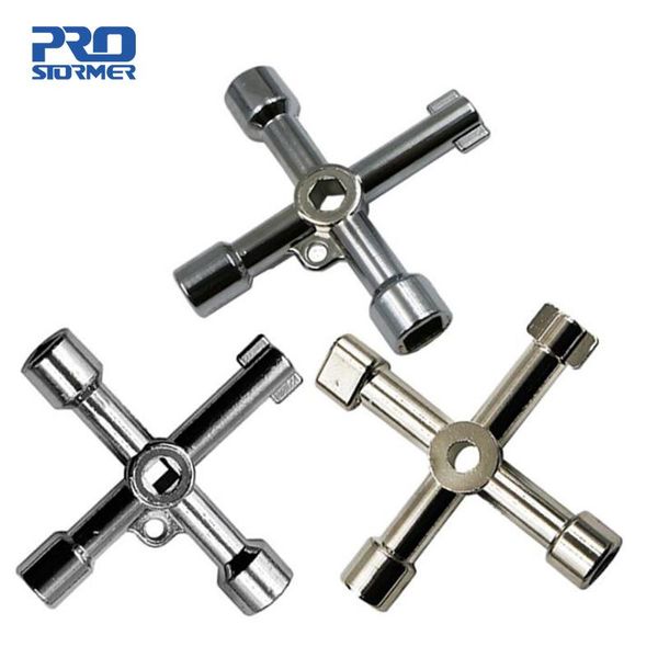 

hand tools prostormer 4in1 wrench cross switch key universal square triangle train electrical cupboard 1pcs