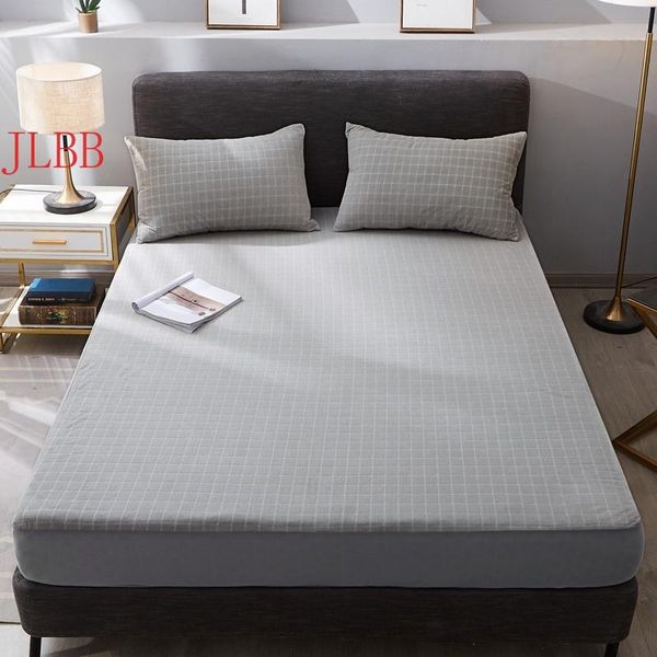 

bedding sets terry cloth fitted sheet waterproof el rubber mattress cover cotton 20-30cm height 3pcs/set 150*200 home bed