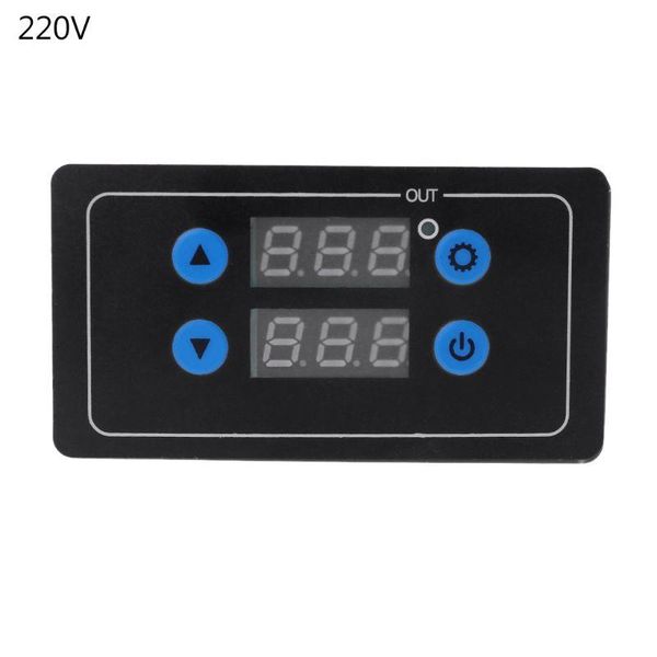 Timer 1PC 0,1s - 999h Countdown-Timer Programmierbares Zyklussteuermodul Zeitrelais 5V/12V/220V Optionale Spannung