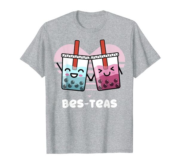 

funny bes-teas bubble tea gift t-shirt | pun bes-teas cute t, White;black