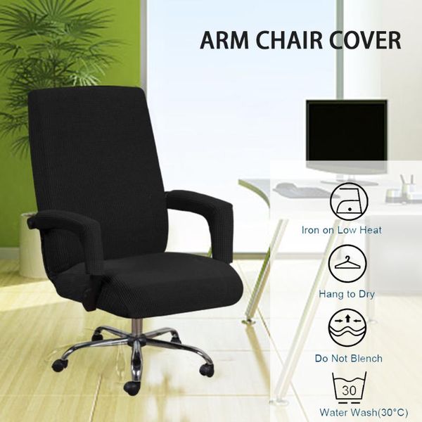 

chair covers office arm cover with armrest soft full wrap high stretch furniture protector removable