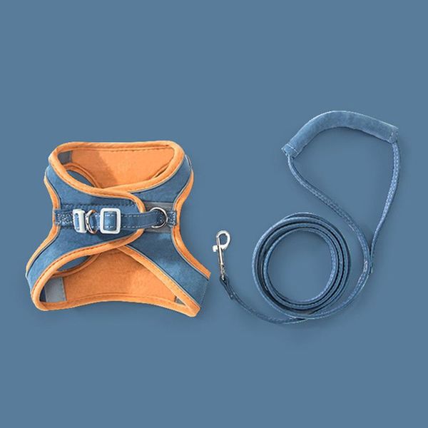 

cat collars & leads dog harness vest collar outdoor walking lead leash set dogs japanese style for pet