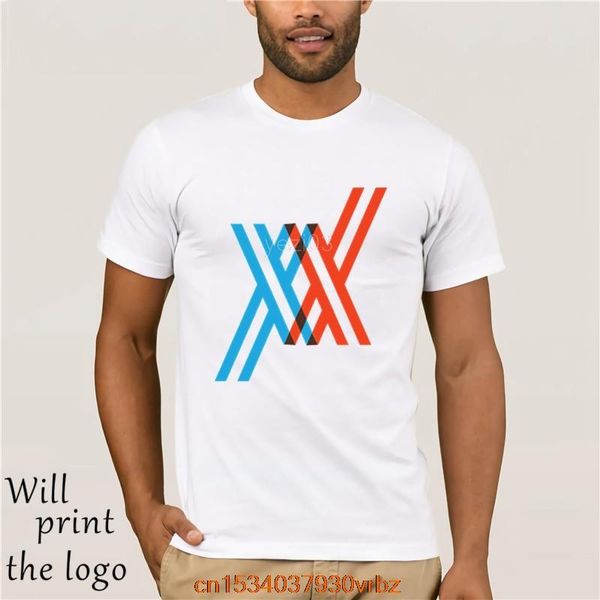 

men's t-shirts 2021 brand clothing 100% cotton casual t-shirt franxx, White;black