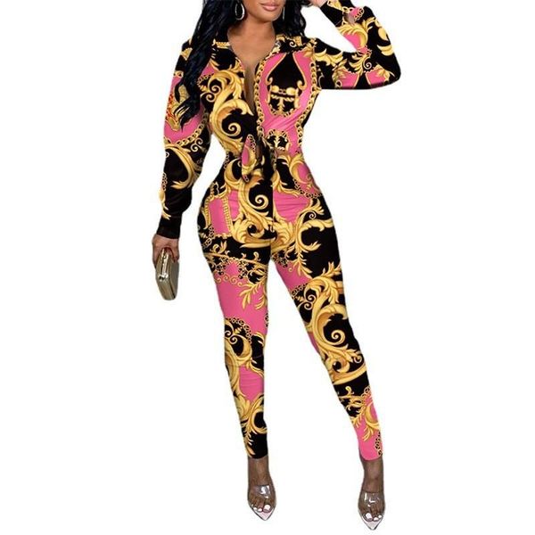

women's two piece pants fashion temperament casual digital printing ladies shirt pencil suit suitable for fitness sports jogging clothe, White