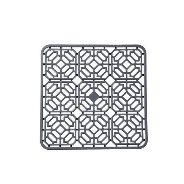 

mats & pads 30x30cm drying durable resting protection non-slip cutlery dishes drain pad silicone sink mat insert multi-purpose kitchen