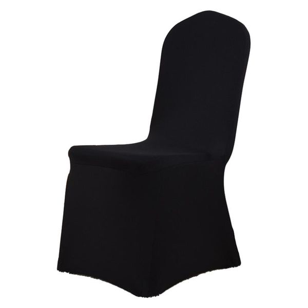 

chair covers cover spandex stretch wedding party dining seat housse de chaise mariage el banquet slipcover