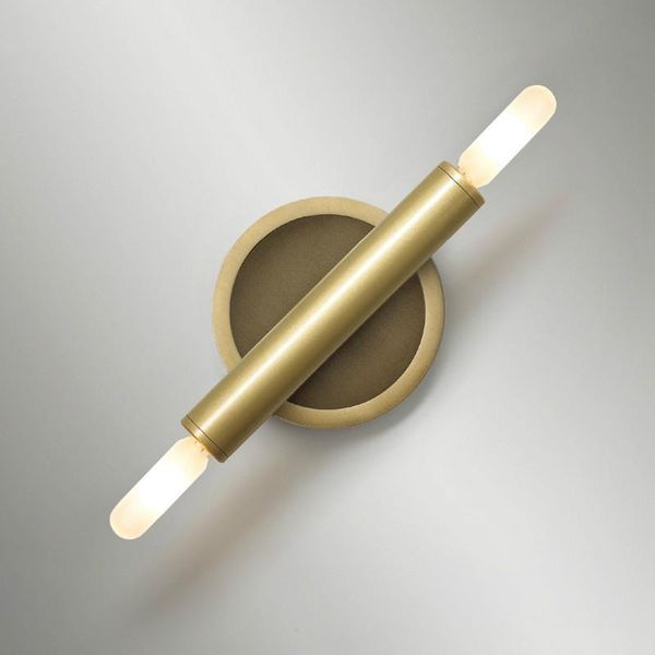 

wall lamp modern all copper led vintage living room aisle balcony light creative simple bedroom bedside sconce