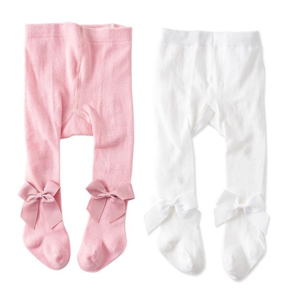 

baby girl tights infant white pink stockings born warm pantyhose with bow meisjes kleding 0-3 years old clothes leggings, Blue