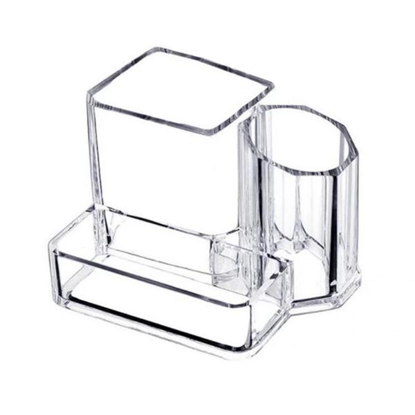 

storage boxes & bins multifunction acrylic makeup brush box transparent organizer for living room
