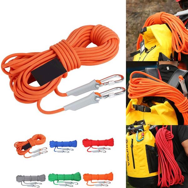

cords, slings and webbing 10m/20m professional rock climbing cord outdoor hiking accessories rope 9.5mm diameter high strength safety