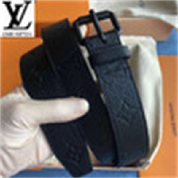 

brand designer luxury belt m1qa streamlined pin buckle men's authentic official mens belts for men women belt with box, Silver