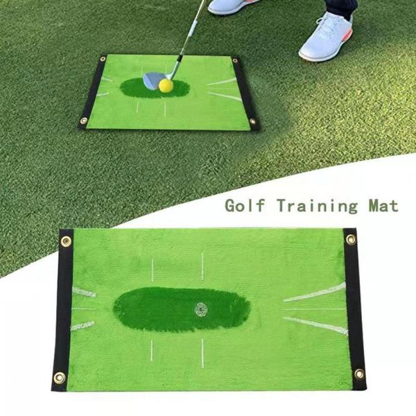 

velvet golf batting mat portable golfing cushion outdoor sports training aid pad aids