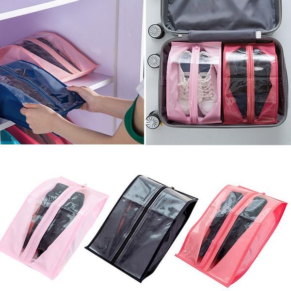 

Oxford Cloth Zipper Bags Travel Storage Bag Dust Portable Durable Waterproof Shoe Holders Shoebox