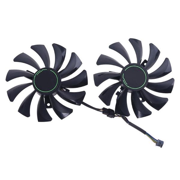 

pair ha9010h12f-z 4pin cooler fan replacement for msi gtx 1060 1660ti rtx 2060 ventus xs c graphics card j0pb fans & coolings