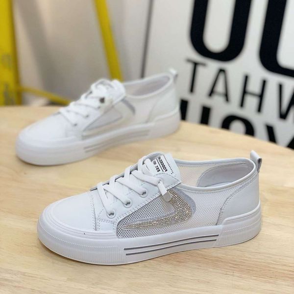 

casual shoes soft bottom net red sports shoes women's amwu, Black