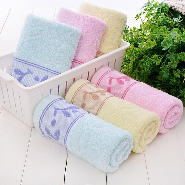 

towel leaves pattern cotton 34*74 super soft absorbent drying towels bathrobe bath fast beach spa bathrobes