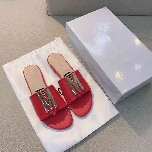 

sandals luxury mark summer flat women's sandals multicolored designer shoes muller casual outing slippers ovvv, Black