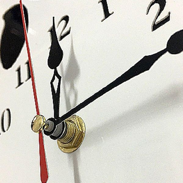 

cartoon animal wall clock lovely dog acrylic with swing tail home decor clocks