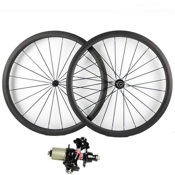 

bike wheels carbon fiber novatec a271sb f372sb hub bicycle wheelset 23/25 width 38 50 60 88mm depth clincher tubular road