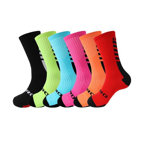 

sports socks 2021 cycling basketball mens soccer woman knee high, Black