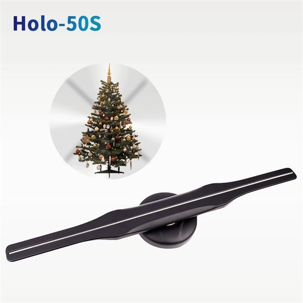 

giwox naked eye 3d multimedia holographic fan advertising machine ultra high definition led light bead suspended air imaging