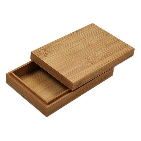 

storage boxes & bins creative wooden box bamboo packing push-pull switch desksmall jewelry finishing
