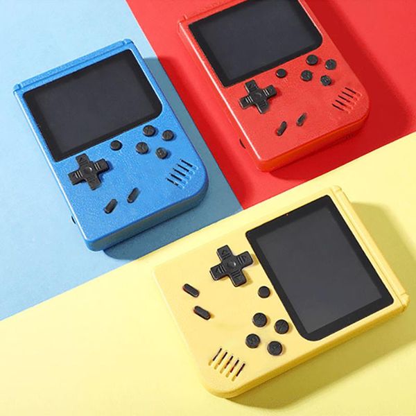 

portable game players nostalgic mini handheld video console 8-bit 3.0 inch color lcd kids player built-in 400 games tv