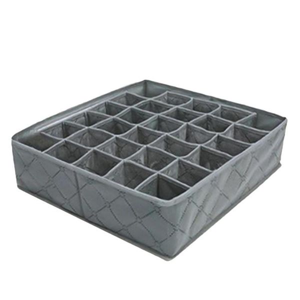 

storage drawers foldable removable underwear socks ties box 30 cells drawer organizer