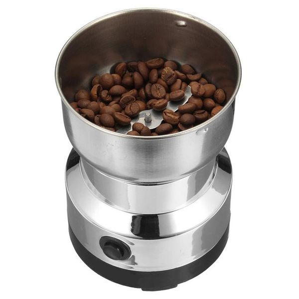 

electric coffee grinders stainless steel bean grinder home grinding milling machine 220v eu plug accessories kitchenware