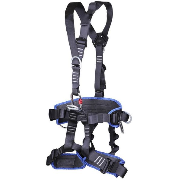 

cords, slings and webbing full body climbing harness belt adjustable security seat mountaineering rescue protective