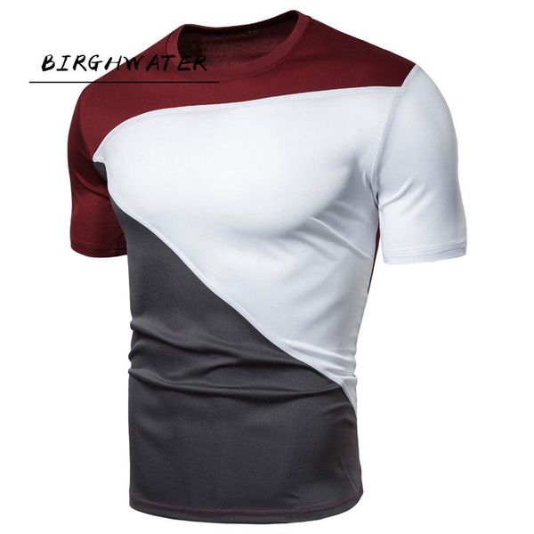 

men's t-shirts t shirt summer slim fit crew neck t-shirt men sports running short sleeve casual tee tshirt big size m-3xl, White;black