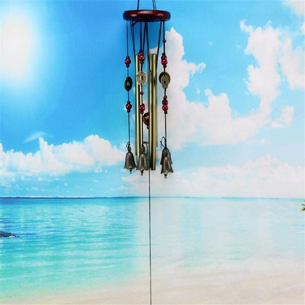 

outdoor living wind chimes yard antique amazing garden 4 tubes bells copper home windchime chapel wall hanging decor decorative objects & fi
