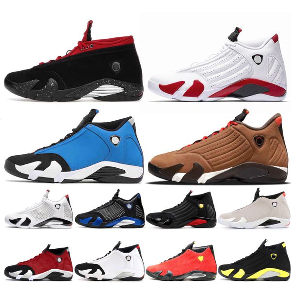 

14 14s basketball shoes men fortune desert sand winterized hyper royal candy cane chameleon gym blue university gold mens trainers sports sn