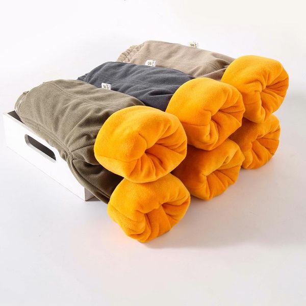 

trousers winter boys plus velvet thick warm pants for kids boy fashion drop children's three-layer cotton, Blue