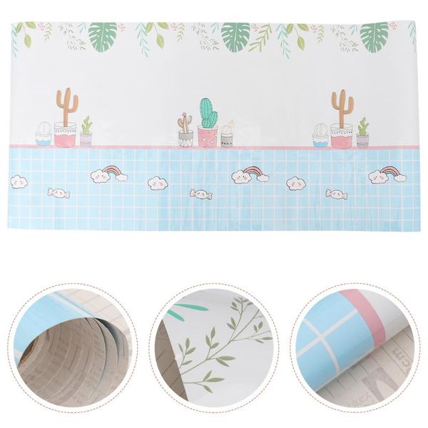 

wallpapers 1pc kitchen oil-proof sticker heat resistant wall decal (assorted color)