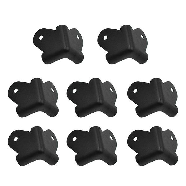 

computer speakers 8pcs/set hard guitar stage speaker corners protector durable sound box anti collision black accessories wear res