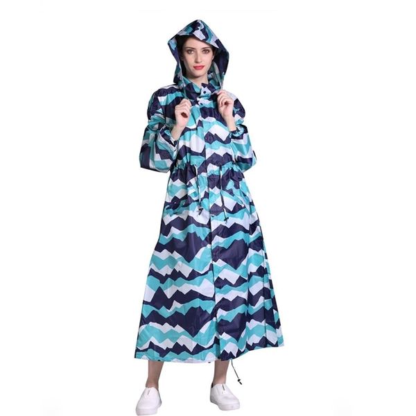 Nuove donne leggero e traspirante impermeabile moda impermeabile allungare cappotto di pioggia adulti outdoor antivento giacca da uomo impermeabili 210320
