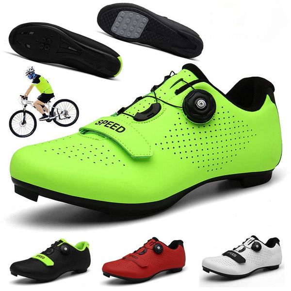 

cycling footwear road shoes men bicycle mountain bike sapatilha ciclismo mtb women cycle sneakers triathlon racing, Black