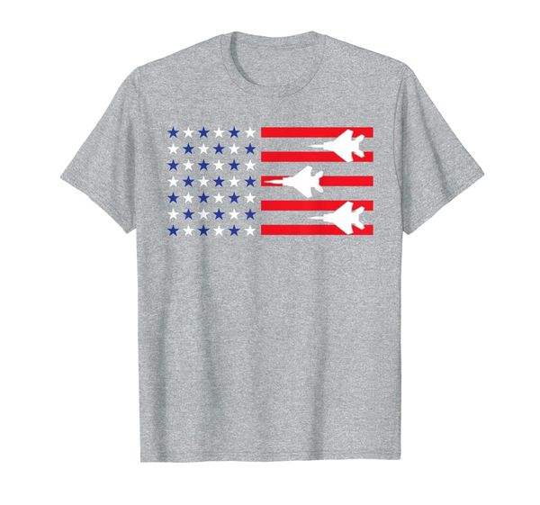 

red white blue air force flyover proud american independence t-shirt, White;black