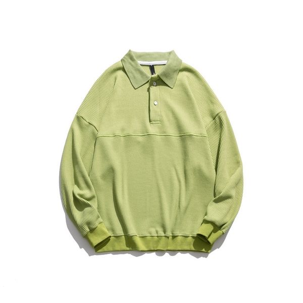 

2021Langsen's new autumn loose casual sweater for boys, Gray