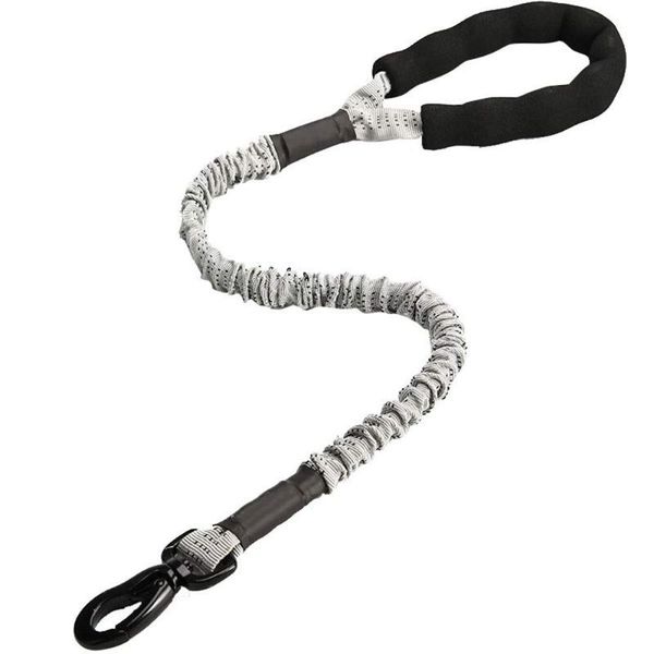 

dog collars & leashes elastic padded handle outdoor training safety leads traction nylon rope walking running for dogs pet supplies